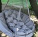 Підвісна гойдалка крісло гамак навантаження 200 кг Сірий (кольорів є багато) 10009 фото 3