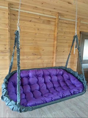 Підвісне крісло диван 90х180 см, Гойдалка садова, Гойдалка підвісна, 202 кг навантаження (є багато кольорів) 10277 фото